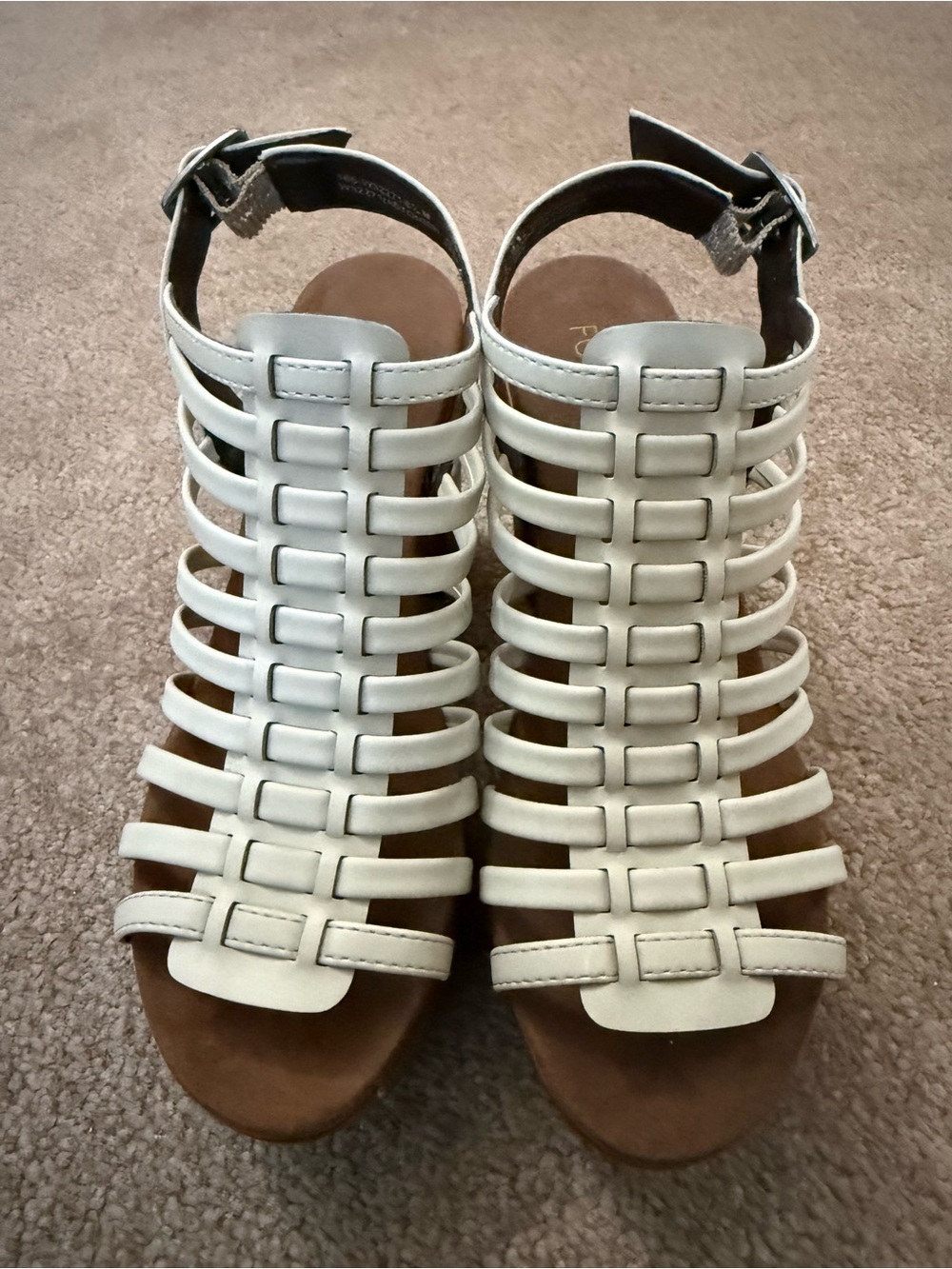 Women’s White Mountain Strappy Gladiator Sandals - Astonish